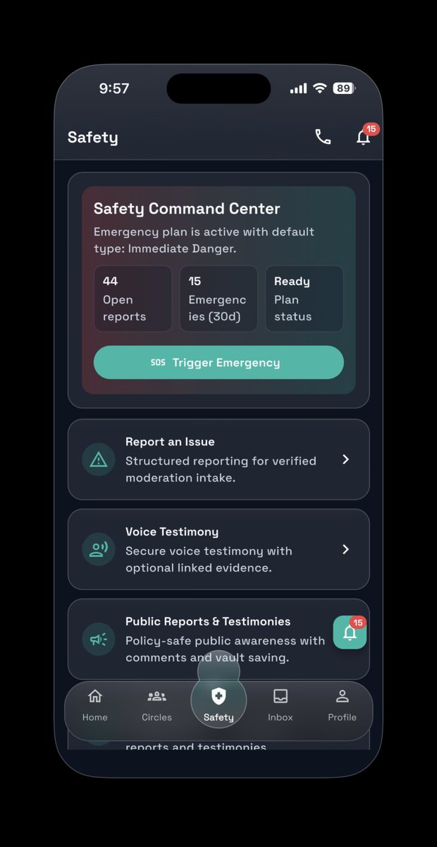 Safara safety screen